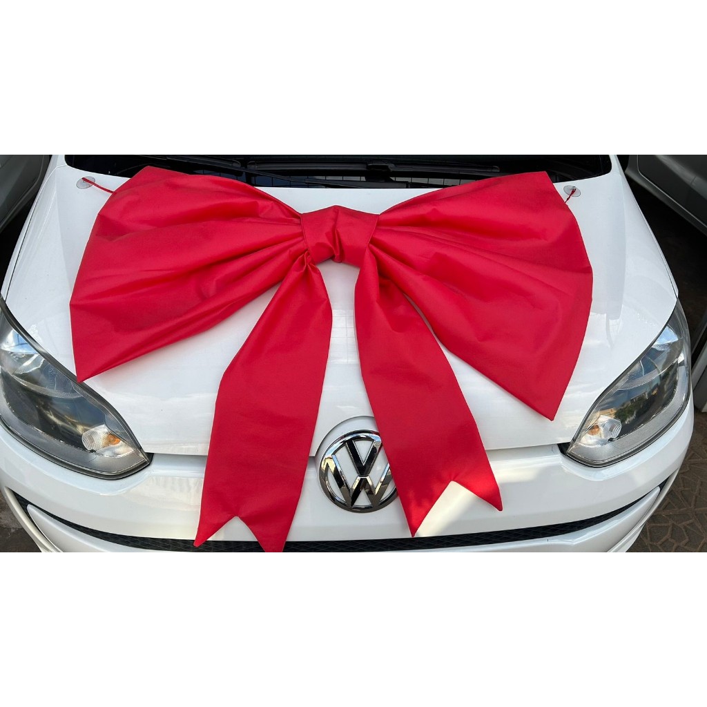 Laço Gigante Carro TNT Decoração Inauguração Festa Eventos