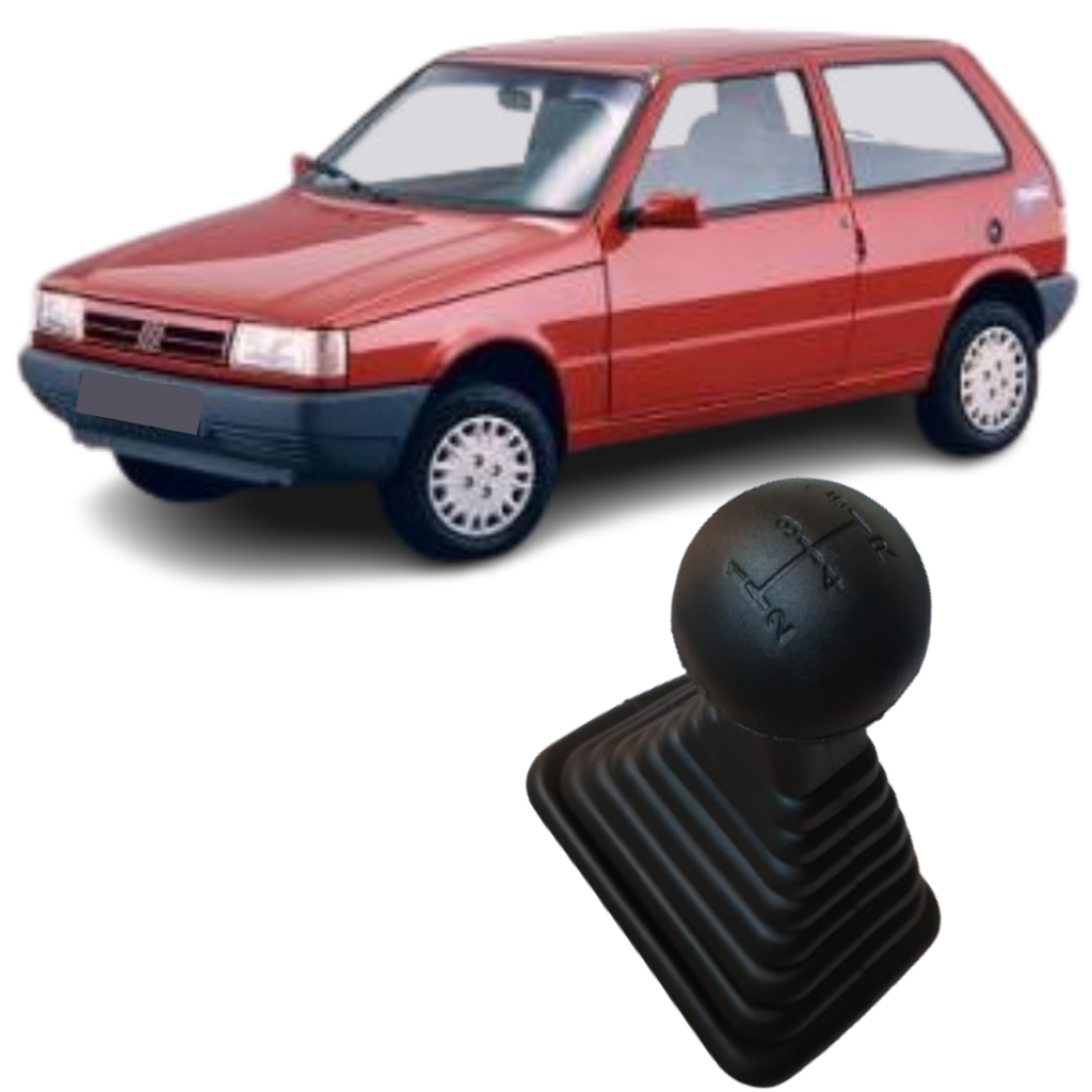 Coifa do câmbio Fiat Uno sanfonada com manopla 95 96 97 98 99 2000
