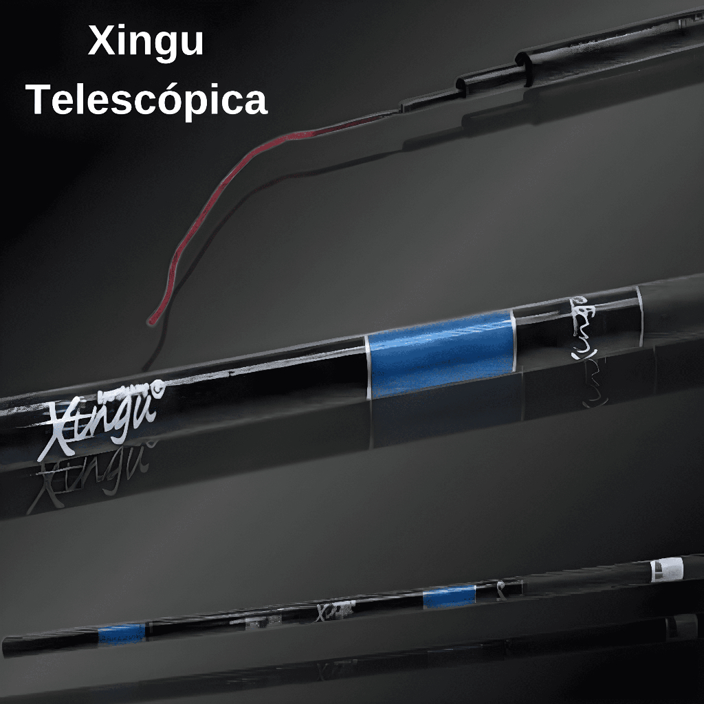 Vara Telescopica 3,30m Caniço de Pesca + Enrolador de Linha Gratis Carbono Vara Barato Leve Pescaria Retratil Promoção Tilapia Lambari Piau Entre Outros