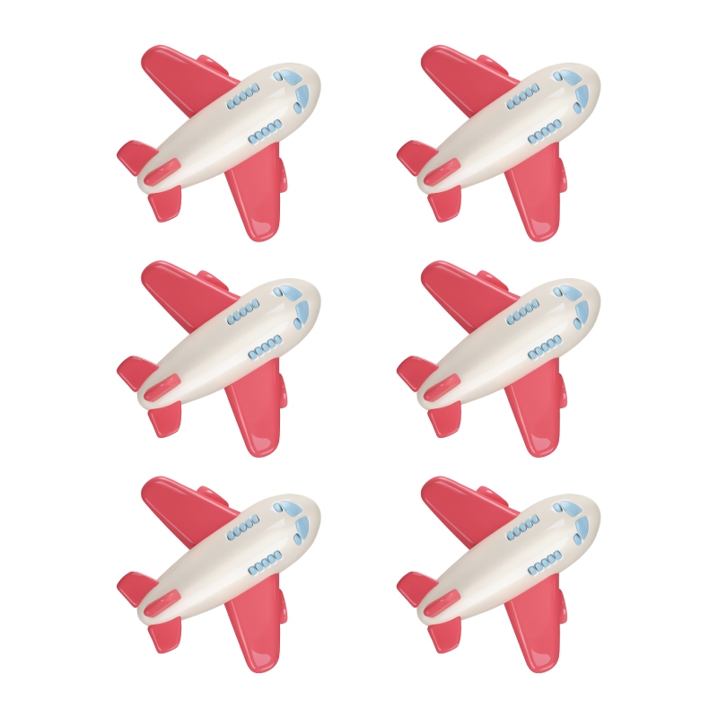 Adesivo de Parede Infantil Aviões Baby Quarto Decor Aviação - 347ir