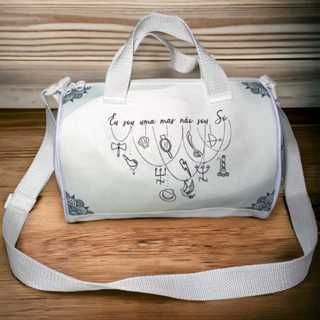 Bolsa-Viagem -Personalizada-Eu sou uma mas não sou só-Umbanda-Candomblé em Oferta na Shopee