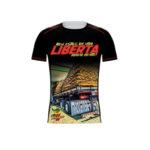 Camisa Caminhoneiro Meu Estilo De Vida Liberta Minha Mente