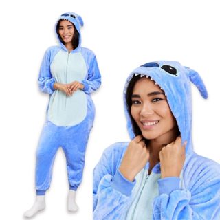 Pijama Adulto Feminino Masculino De Plush Inverno - Envio Imediato em Oferta na Shopee