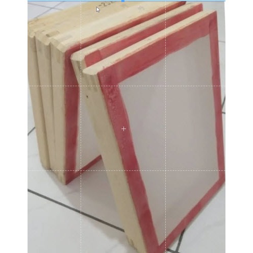 Quadro tela para SERIGRAFIA 30 X 40 - 55 FIOS POLIÉSTER