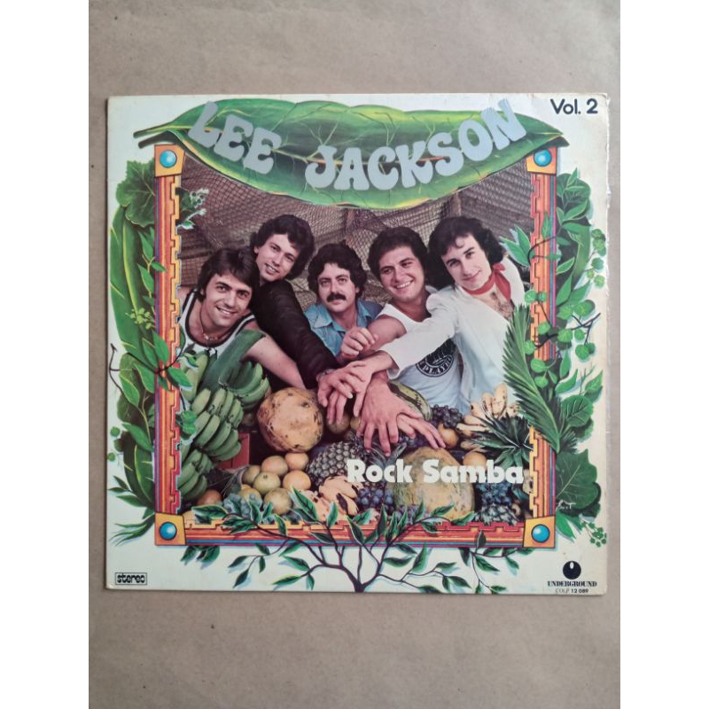 Disco LP Lee Jackson Rock Samba Vol 2 1977 Underground