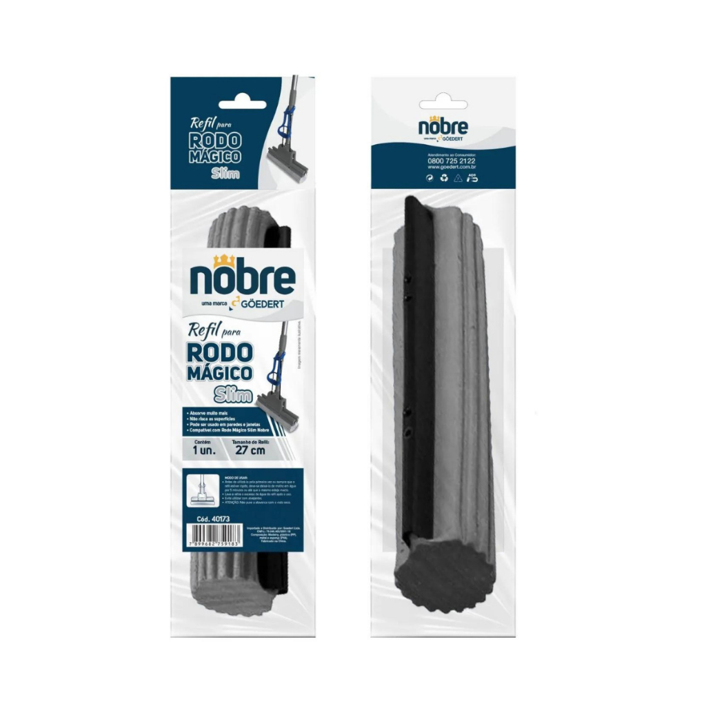 Refil do rodo magico 27cm SLIM NOBRE LJA-025
