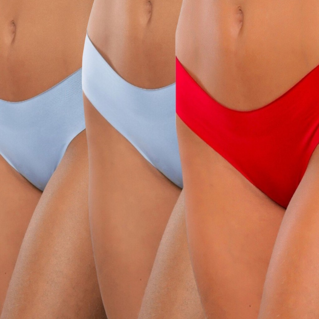 Kit 3 Calcinha Tanga Corte A Laser Calcinha Feminina Sem Costura