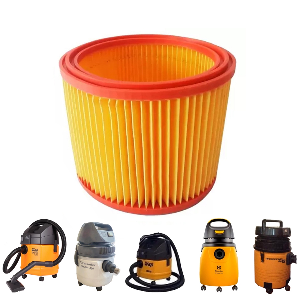 Filtro Sanfonado Permanente Wap Electrolux A10 A20 GT3000 WAP 20L