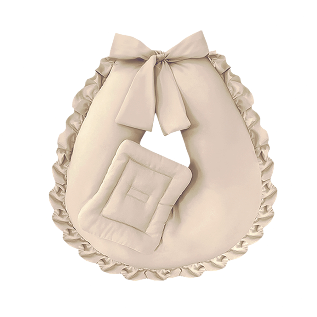 Almofada de Amamentação Com Laço E Capa Removível Diversas Cores em Oferta na Shopee