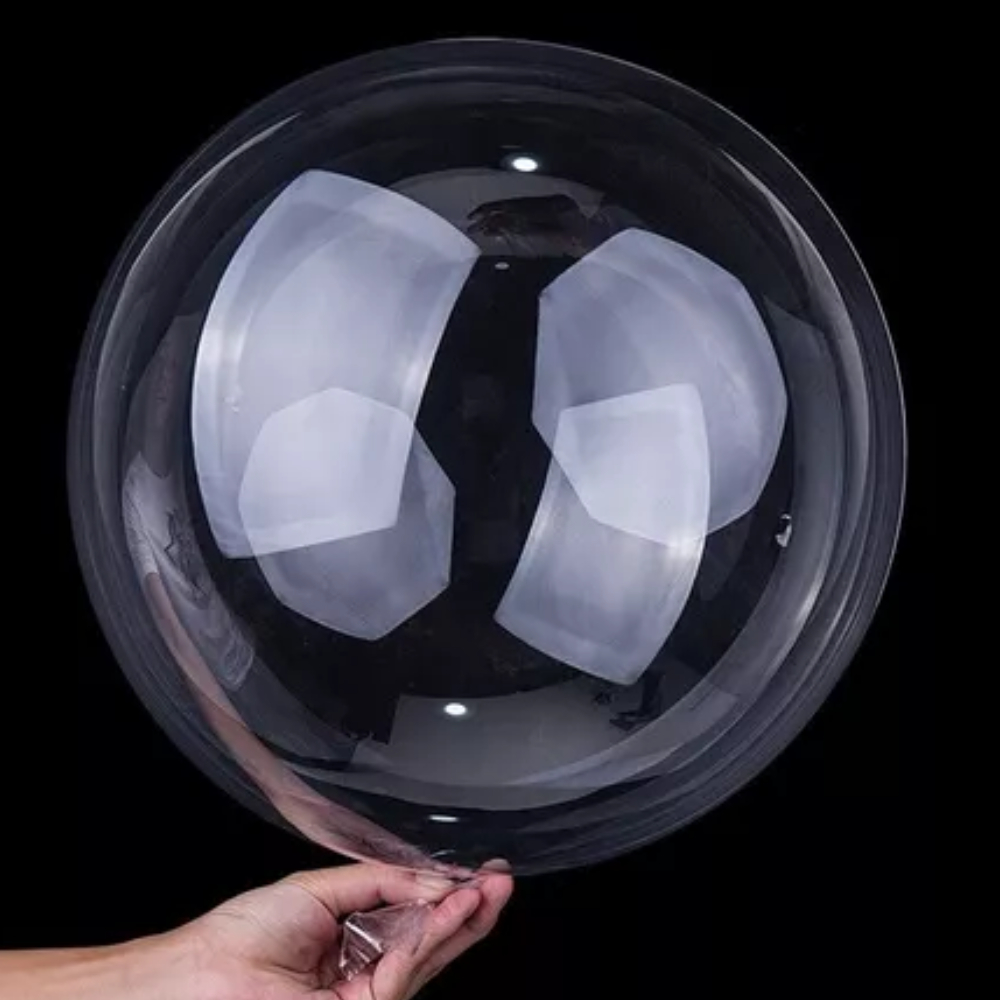 50 Balão Bubble 24 polegadas Bubble transparente 60cm Festa Decoração Cestas Presente em Oferta na Shopee