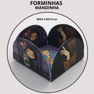 FORMINHAS PARA DOCES WANDINHA  FESTA ANIVERSÁRIO CHÁ DE BEBÊ CORES LISAS CANDYZINHA Forminha - BASE 3x3 cm em Oferta na Shopee