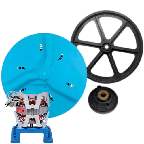 Agitador Suggar Aleluia Azul Polia Estriada Com Motor 220v