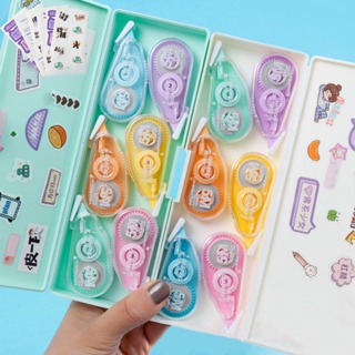 6 Peças Fita Corretiva Criativa Para Correção E Efetiva Corretivo Artigos De Papelaria Escola Escritório (Modelos varias em Oferta na Shopee