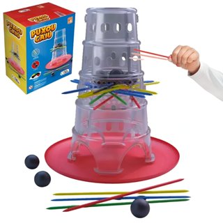 Jogo Interativo Pega Varetas Cai Bolinhas Puxou Caiu Com Roleta em Oferta na Shopee