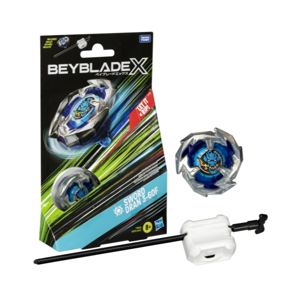 Beyblade Xtreme & Lançador Sword Dran 3-60F - Hasbro F9580 em Oferta na Shopee