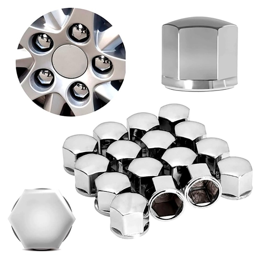 Capa De Parafuso Para Palio Cromado 19mm