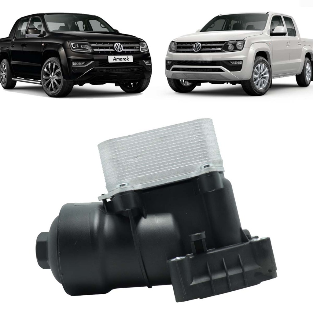 Resfriador Filtro Óleo Amarok Jetta A4 Q3 Tt 03L115389C