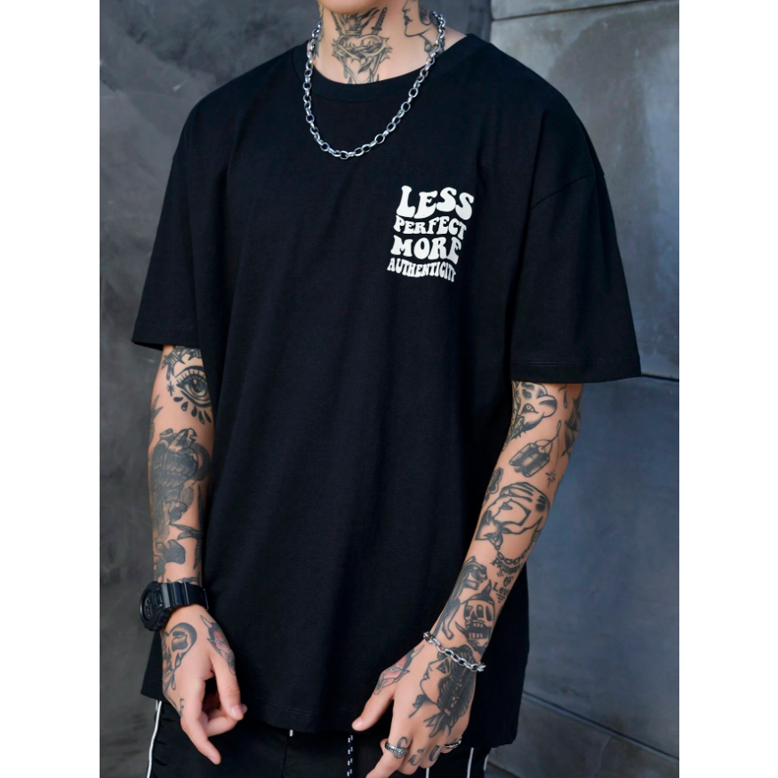 Camiseta Oversized Perfect More 100% algodão Camisa Estampada Aesthetic