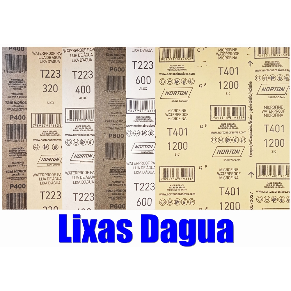 lixa dagua quadrada em promoçao - 3m Norton Tatu