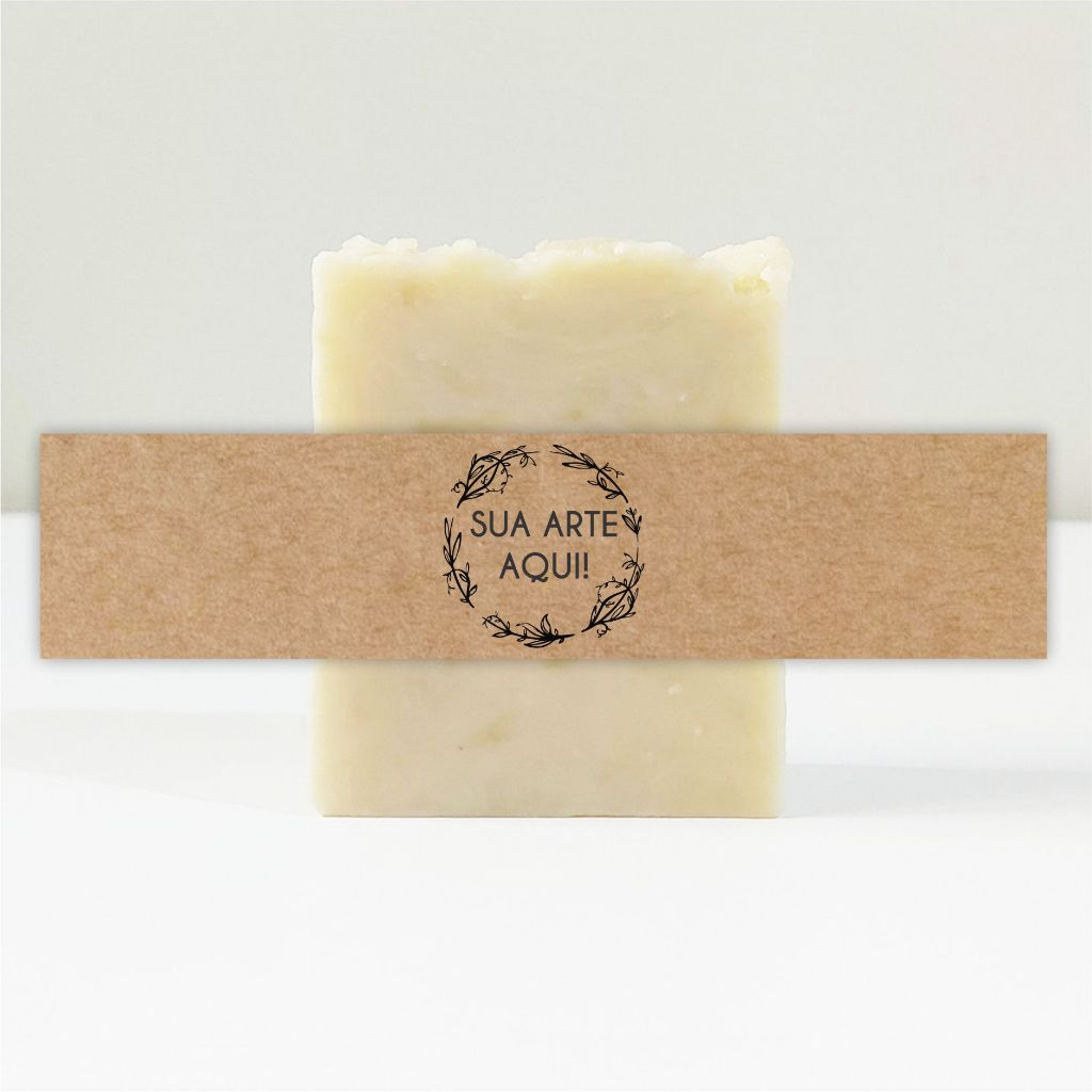 Faixa/ Embalagem para sabonete artesanal em Oferta na Shopee