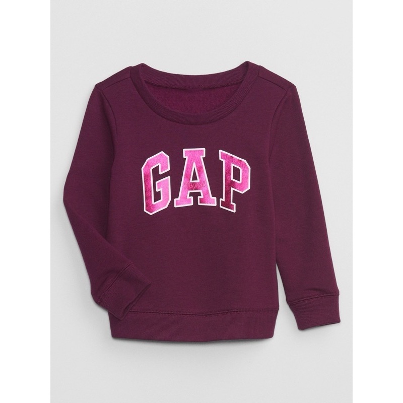 Blusa Gap Moletom Flanelado Roxa TAM 3 Anos