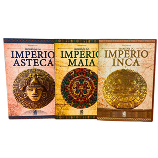 Biblioteca Grandes Civilizações | Impérios Maia, Asteca e Inca em Oferta na Shopee