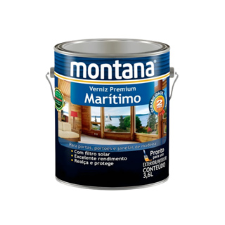 Verniz Marítimo Premium 3,6 Litros Montana em Oferta na Shopee