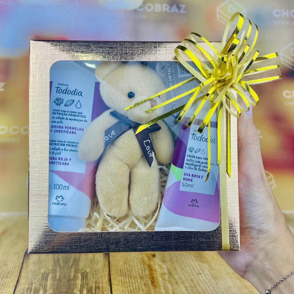 10~50 CAIXA ROSE TEXTURA COM VISOR S21 15X15X4CM  ASSK em Oferta na Shopee