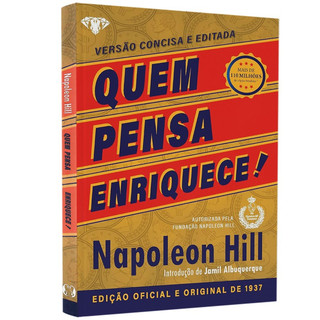 Quem Pensa Enriquece | Versão Compacta Concisa e Editada | Napoleon Hill em Oferta na Shopee