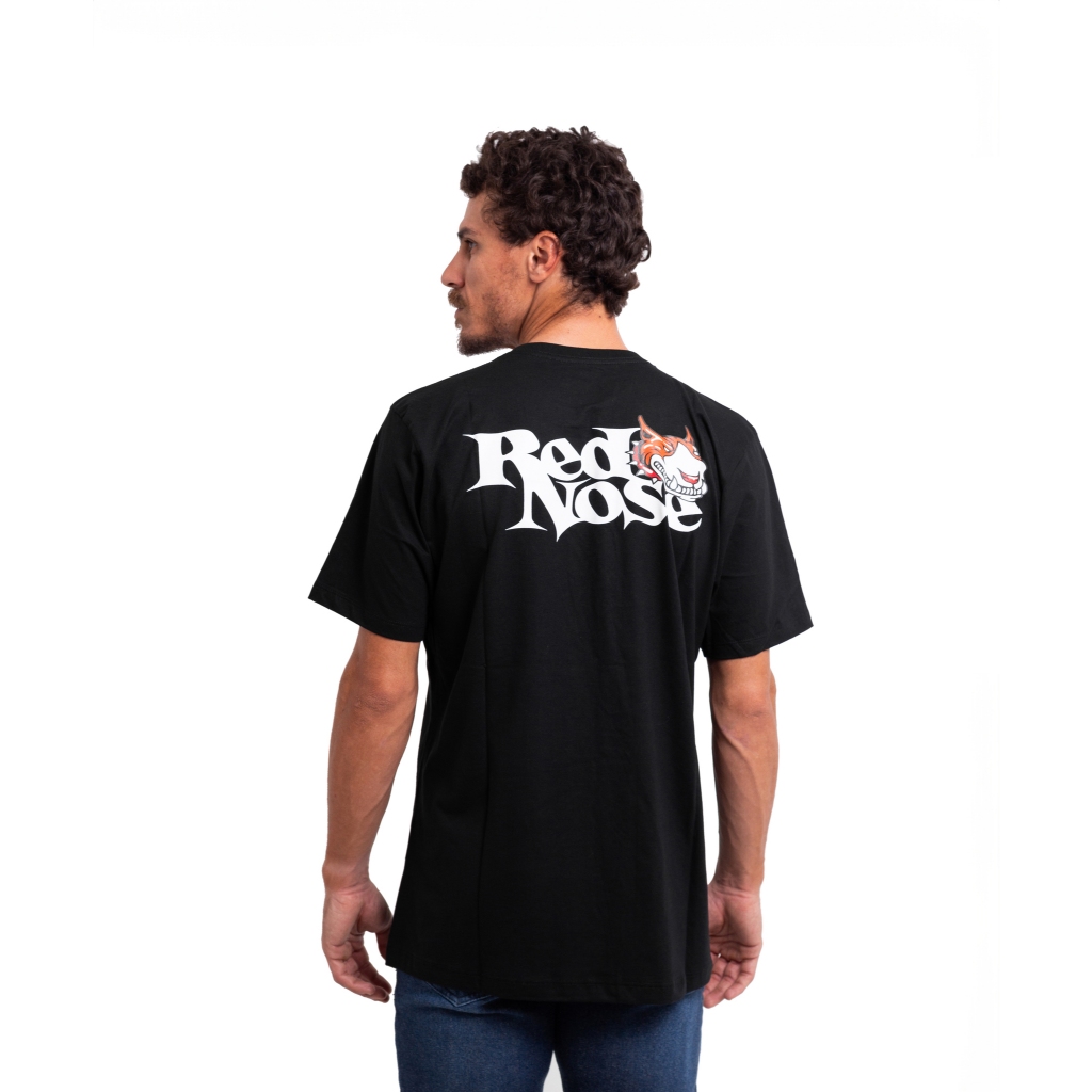 Camiseta Red Nose Clássica Tradicional em Oferta na Shopee