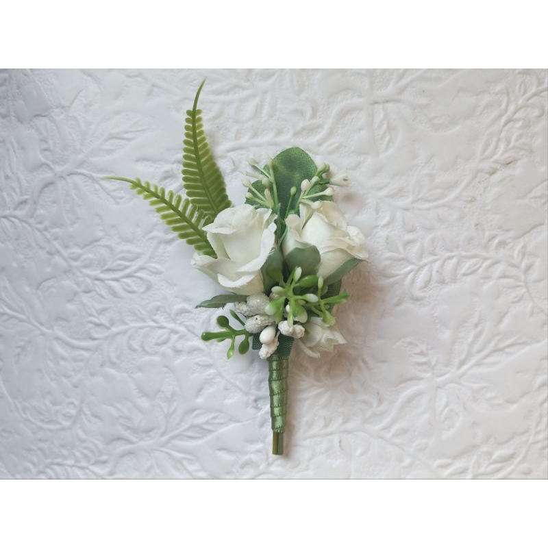 Flor de Lapela,Lapela para Noivos,Pais e Padrinhos em Oferta na Shopee