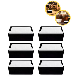 Kit 06 Porta Guardanapo Tv Mesa Lanchonete Bar Restaurante Modelo Horizontal em Oferta na Shopee