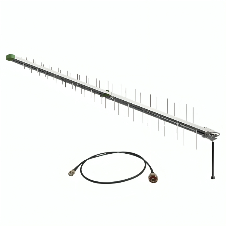 Kit Antena Celular Rural Full Band 3g 4g + Cabo De Descida 1 Metro RG58