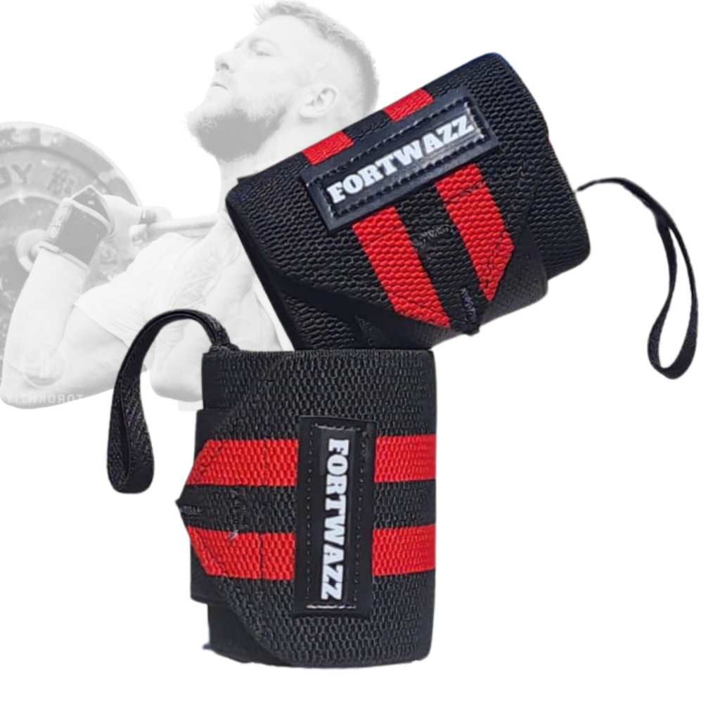 Par Munhequeira Academia Musculação Profissional Alta Compressão Protetor de Punho Crossfit LPO