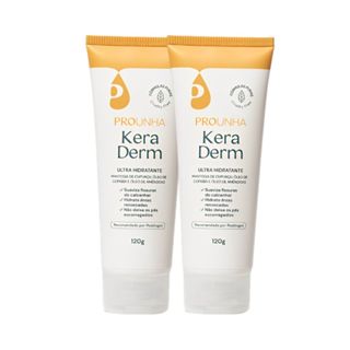 Kit 2 Keraderm 120g - Suaviza Fissuras Calcâneas - Pro Unha em Oferta na Shopee