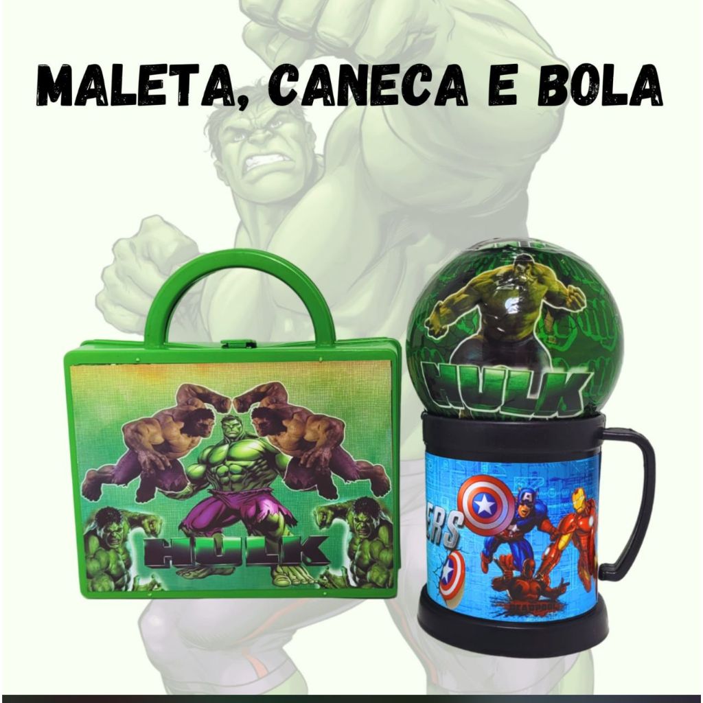 Kit Maleta, Copo E Bolinha Surpresa