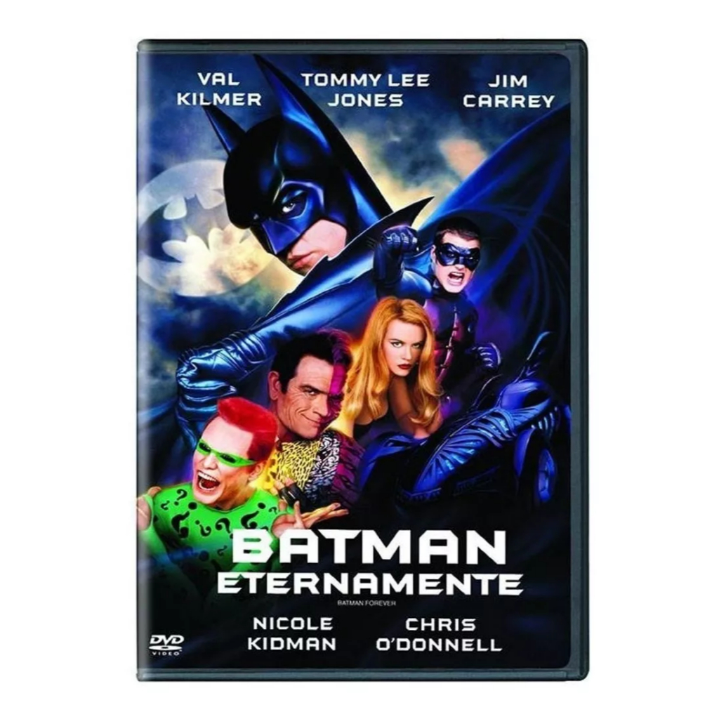 Dvd Batman Eternamente (1995) - Val Kilmer, Jim Carrey - Original Lacrado