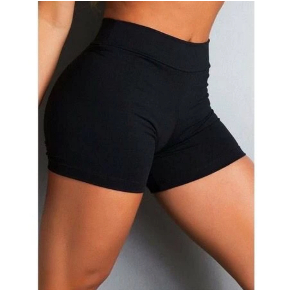 Shorts Suplex Legging Academia Cós Alto Não fica Transparente