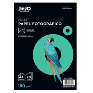 Papel Fotográfico Matte 180g Fosco Prova D’água A4 - 60 Folhas em Oferta na Shopee