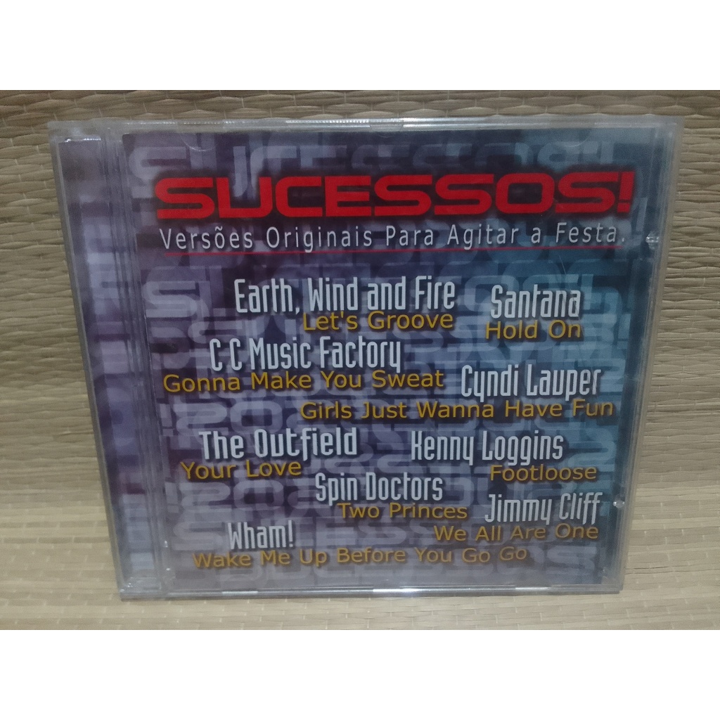 CD Sucessos! - Versoes Originais Para Agitar a Festa - Vários Artistas