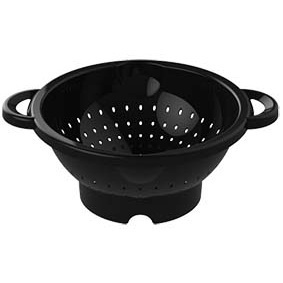 Escorredor de Massas com Alça Preto Uninjet