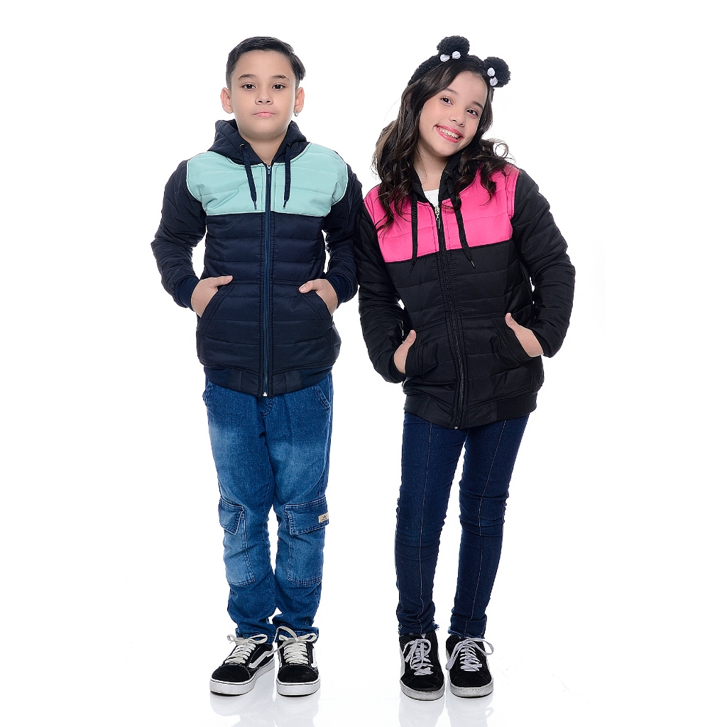 Jaqueta bobojaco jaco infanto juvenil moda outono inverno moda. LER ANÚNCIO