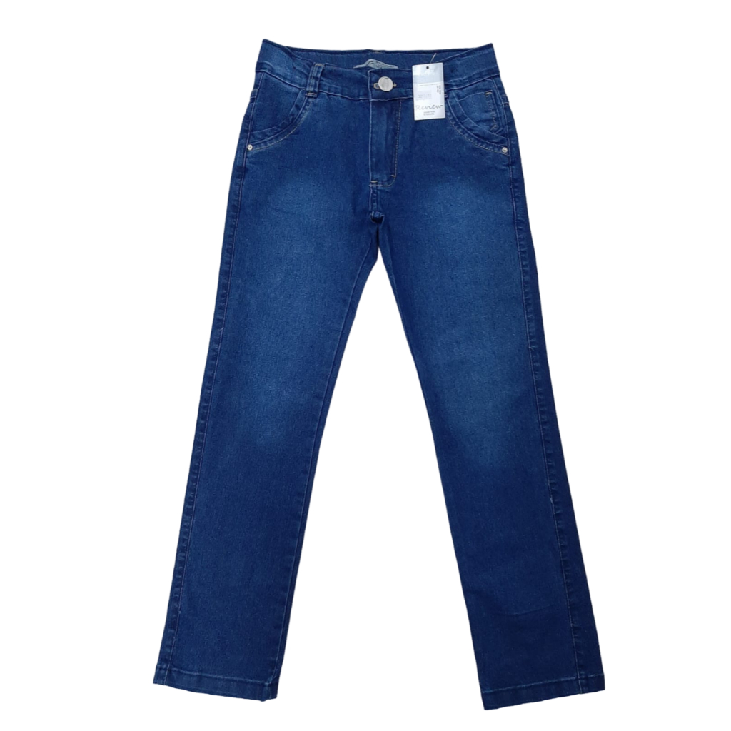 Calça Jeans Juvenil Meninos Masculina tam. 10 Ao 16 (3090)