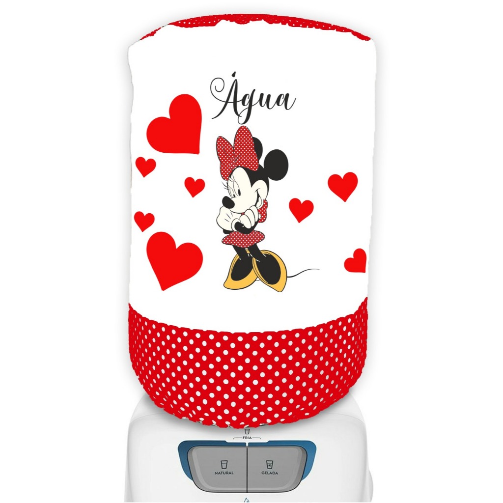 Capa P/ Galão De Água 20 Litros Estampado Sublimado Minnie em Oferta na Shopee
