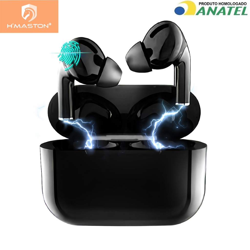 H'maston  LY-13 Fone de Ouvido Sem Fio TWS Bluetooth Intra-Auricular Com Microphone e um Estojo em Oferta na Shopee