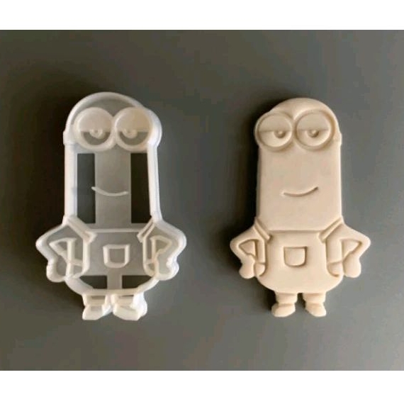 Cortador de Biscoito Minion Bolacha Cookies Biscuit Foundant Confeitaria