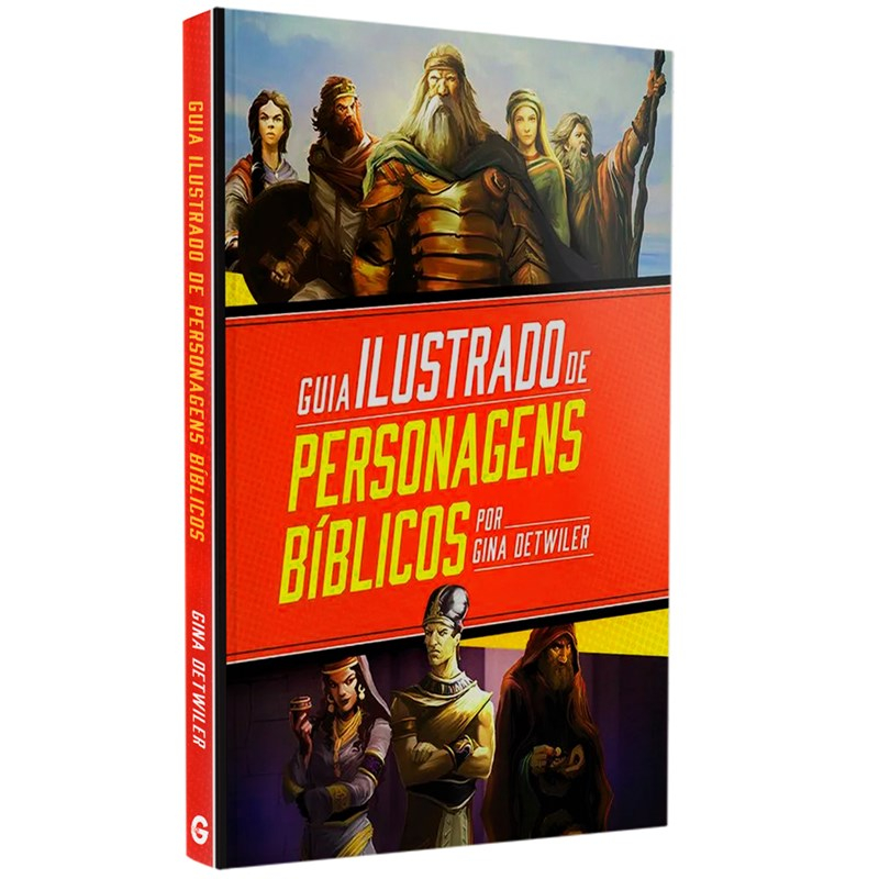 Guia Ilustrado de Personagens Bíblicos | Mais de 150 Personagens Bíblicos em Oferta na Shopee