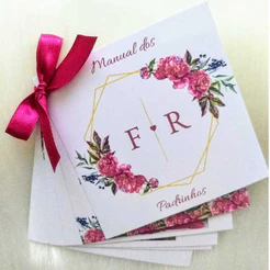 Manual dos Padrinhos - Letras Iniciais - Casamento
