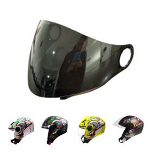 Viseira Fumê Capacete Fw3 Aberto X Open Polivisor (1788F) em Oferta na Shopee