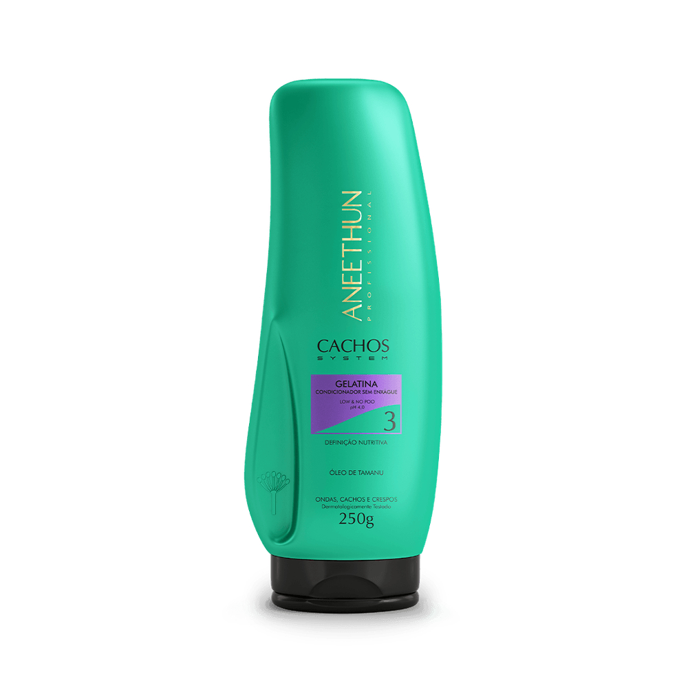 Aneethun Cachos System - Gelatina Capilar 250g em Oferta na Shopee